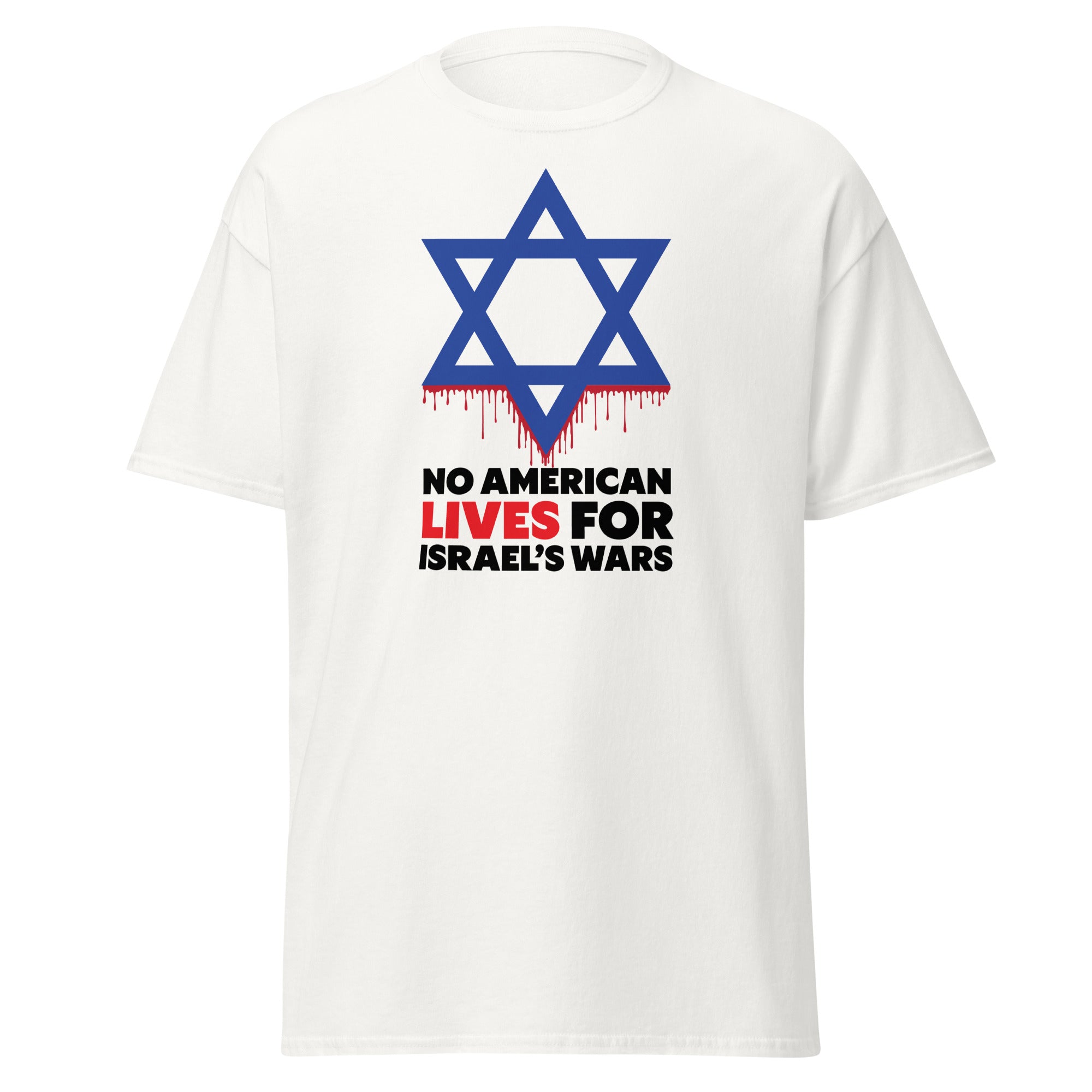 Anti-Israel-war-shirt-no-amercian-lives
